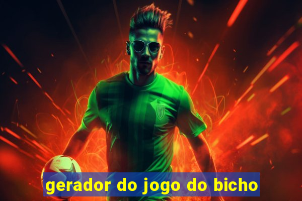 gerador do jogo do bicho